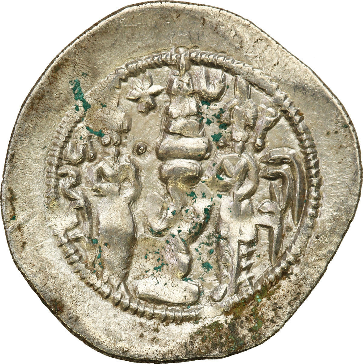 Persja, Sasanidzi. Hormazd IV 579-590 A.D AR Drachma